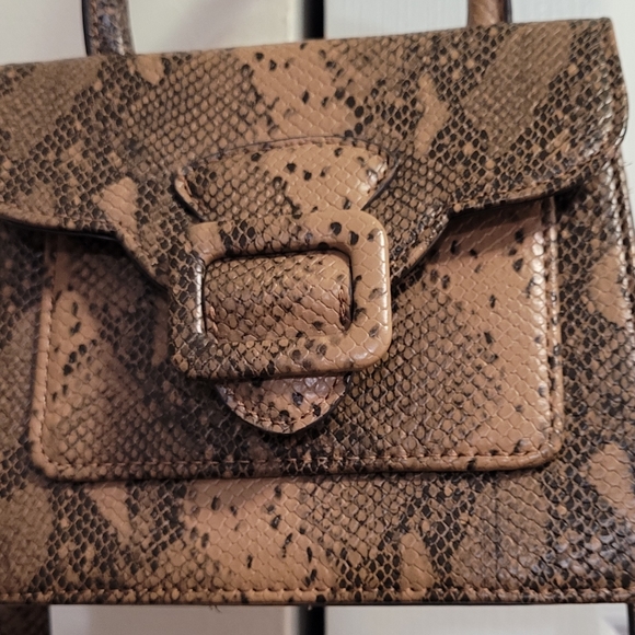 Urban Outfitters Brown Snakeskin Purse - Picture 5 of 10